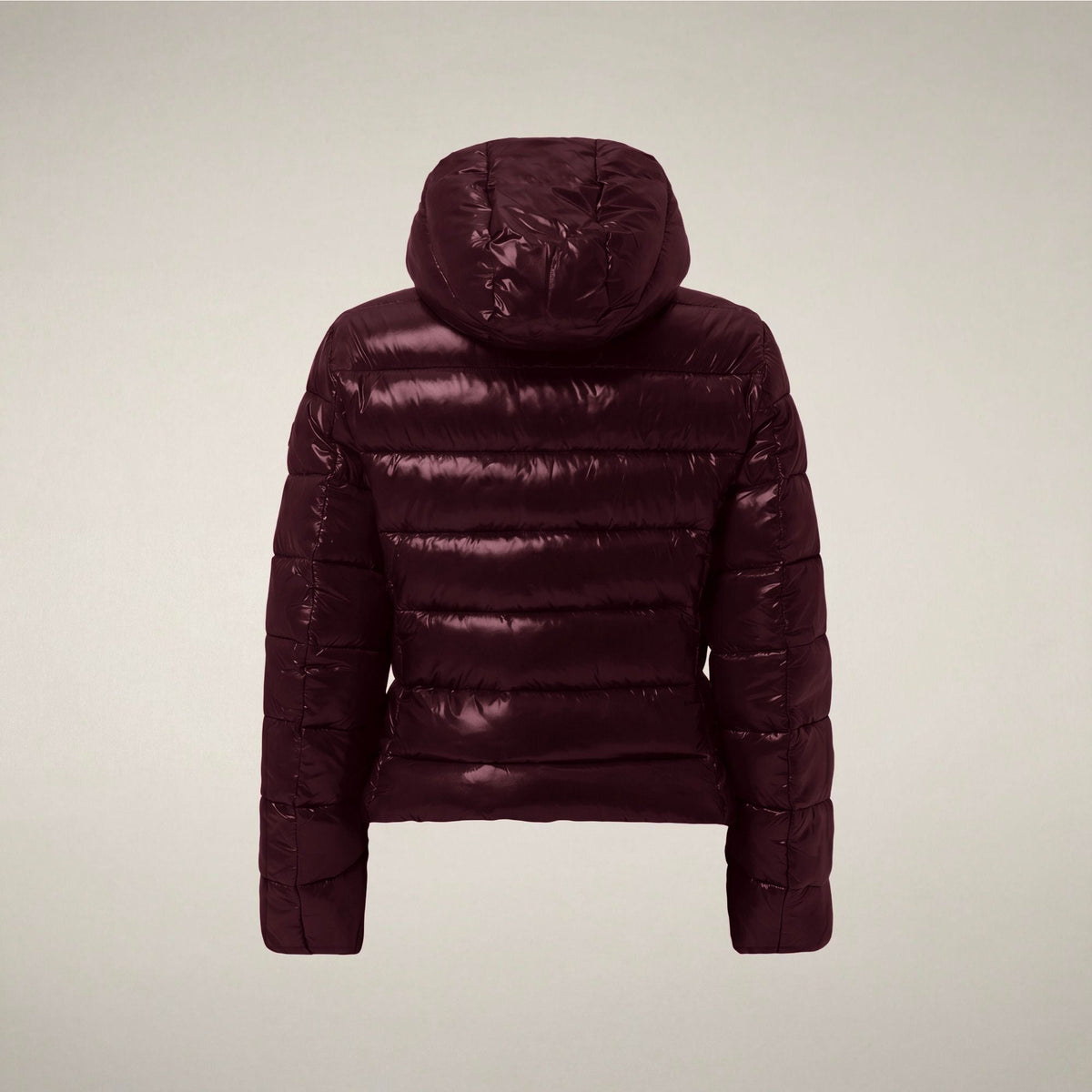 Women's Puffer Jacket Cosmary in Wine Red