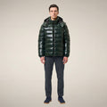 Men's Puffer Jacket Florian in Nori Green