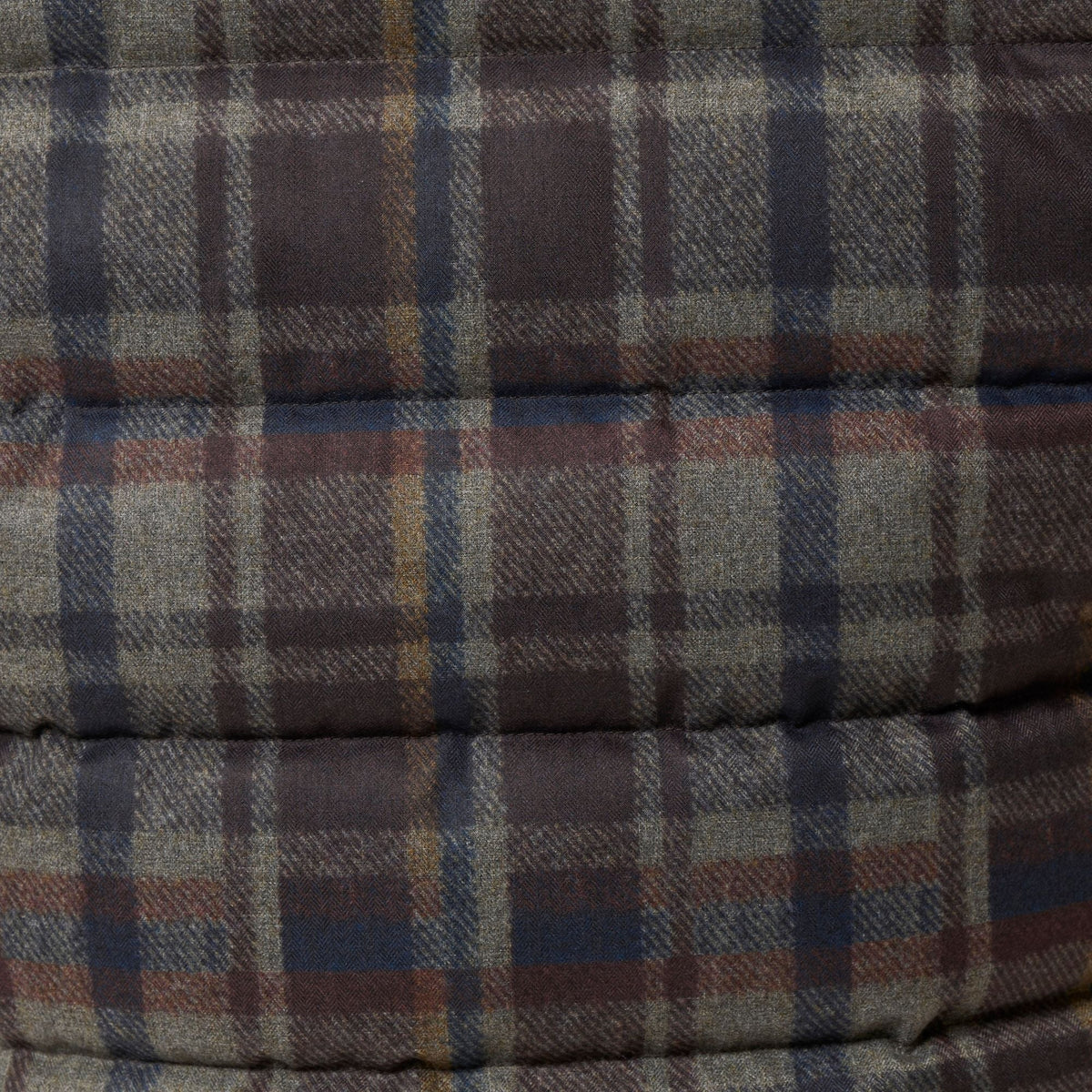 Men's Jacket Gibson in Brown Big Checks