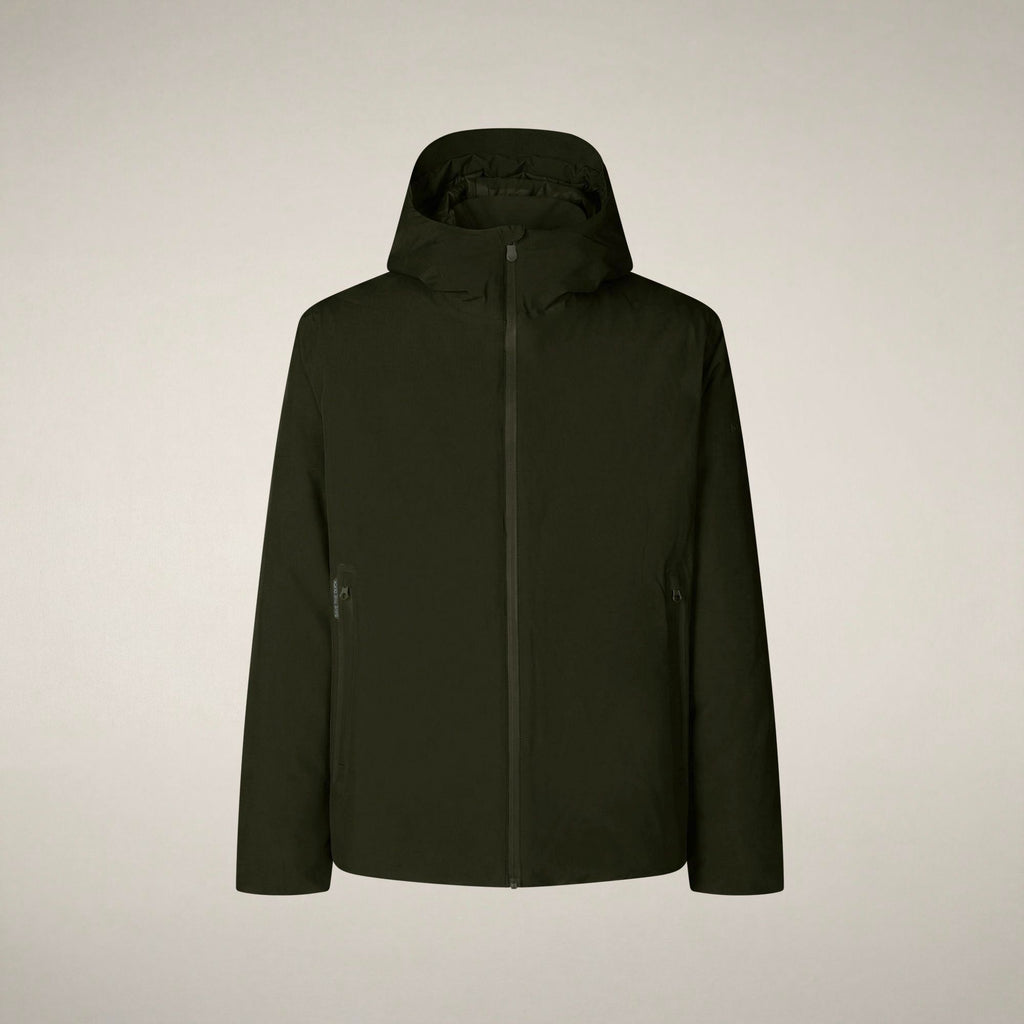 Men's Rain Jacket Flynn in Land Green