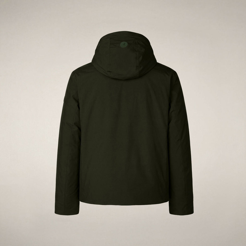 Men's Rain Jacket Flynn in Land Green