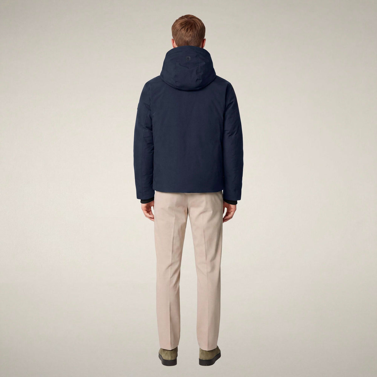 Men's Rain Jacket Flynn in Blue Black