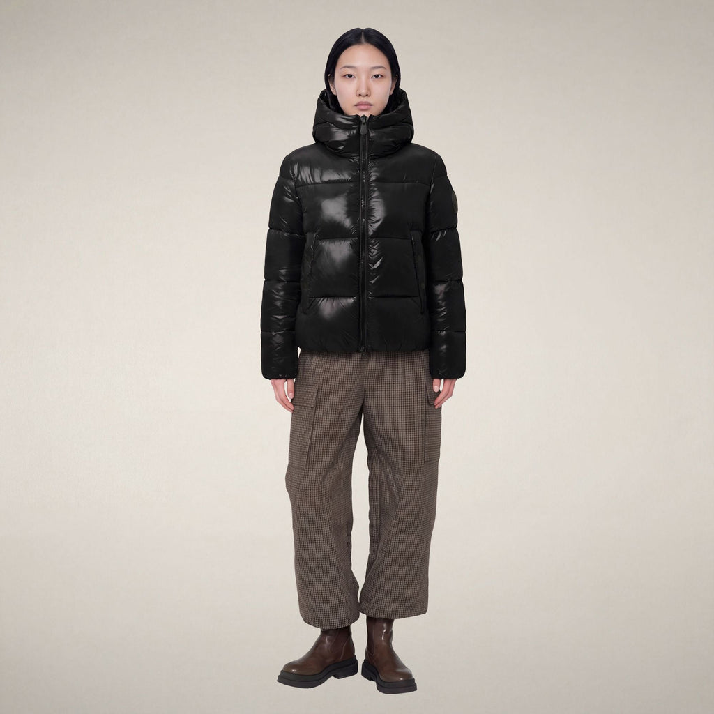 Women's Puffer Jacket Biddy in Black
