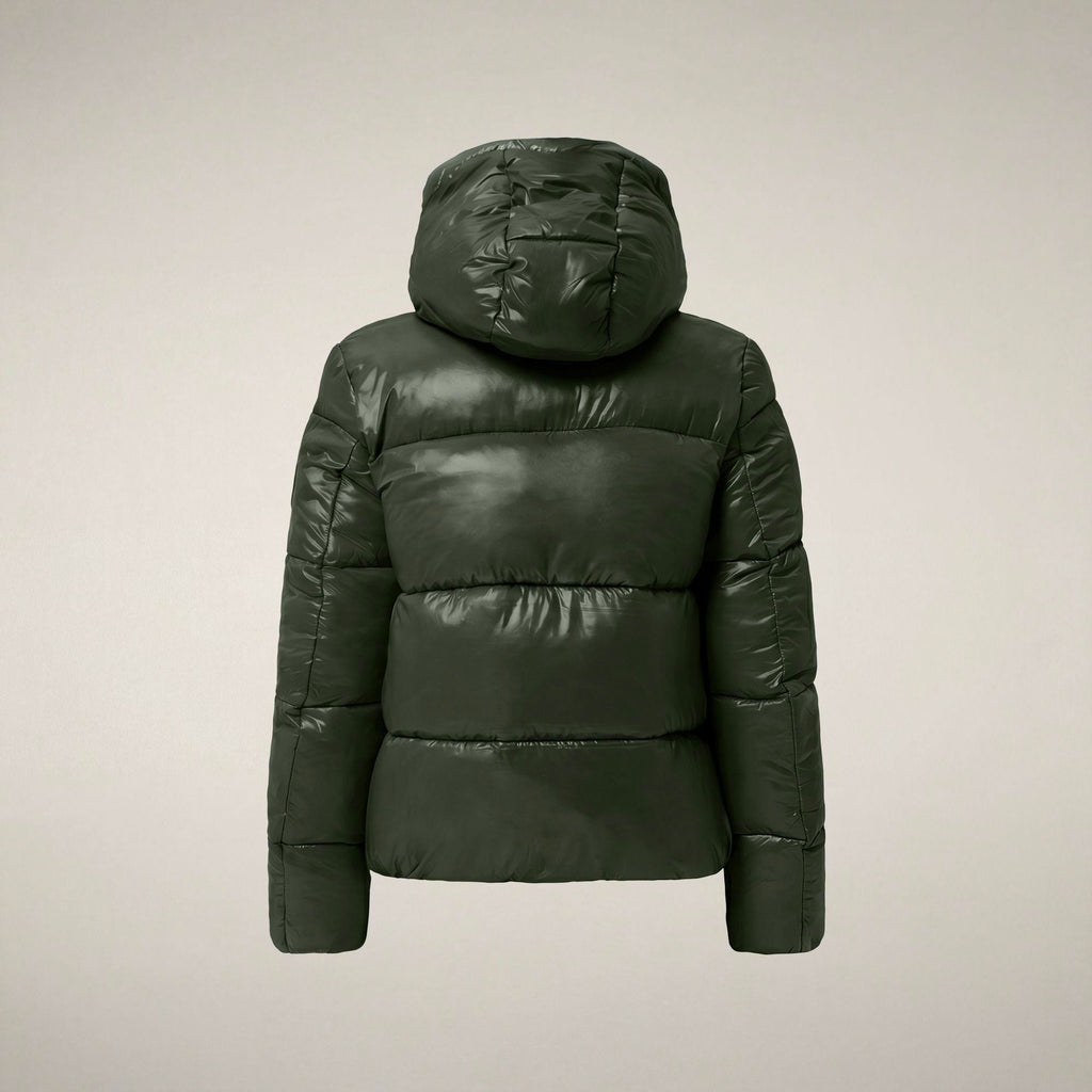 Women's Puffer Jacket Biddy in Pine Green