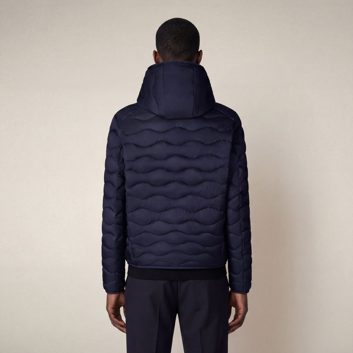 Men's Puffer Jacket Reef in Navy Blue