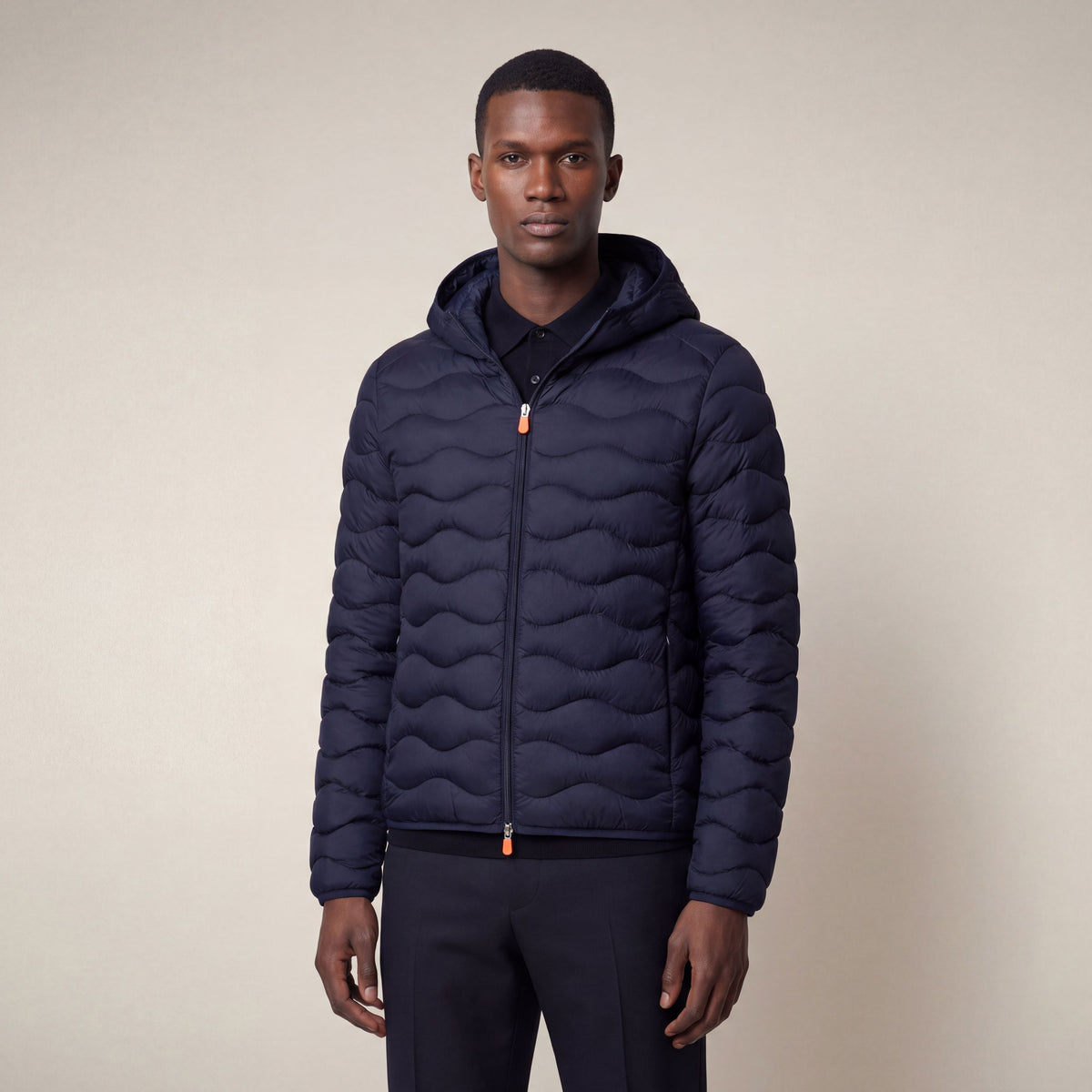 Men's Puffer Jacket Reef in Navy Blue