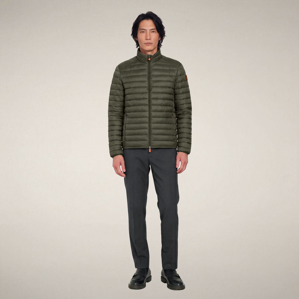 Men's Puffer Jacket Alexander in Land Green