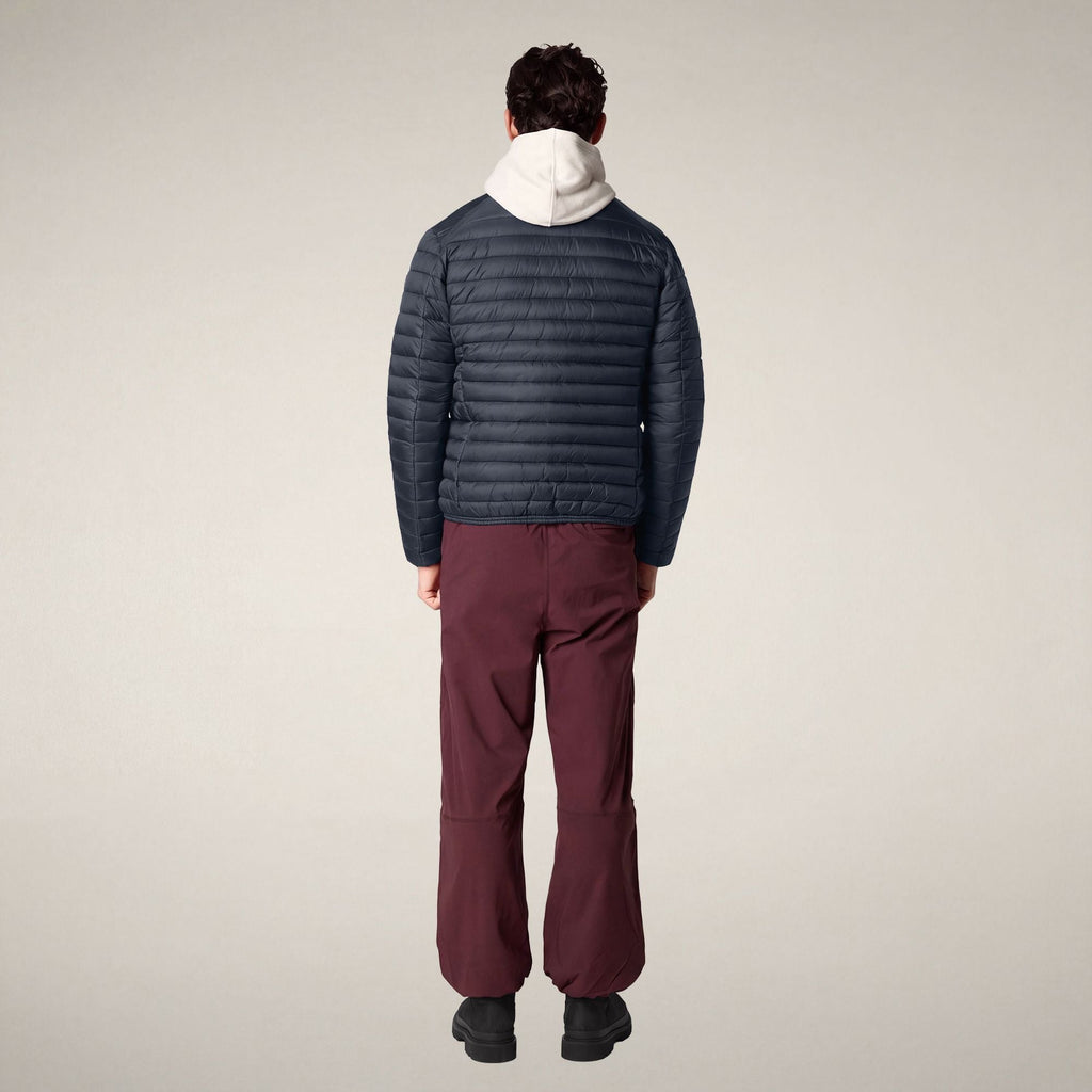 Men's Puffer Jacket Alexander in Blue Black