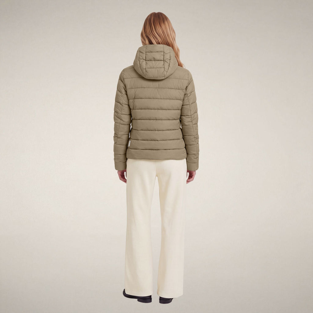 Women's Puffer Jacket Adalyn in Stone Beige