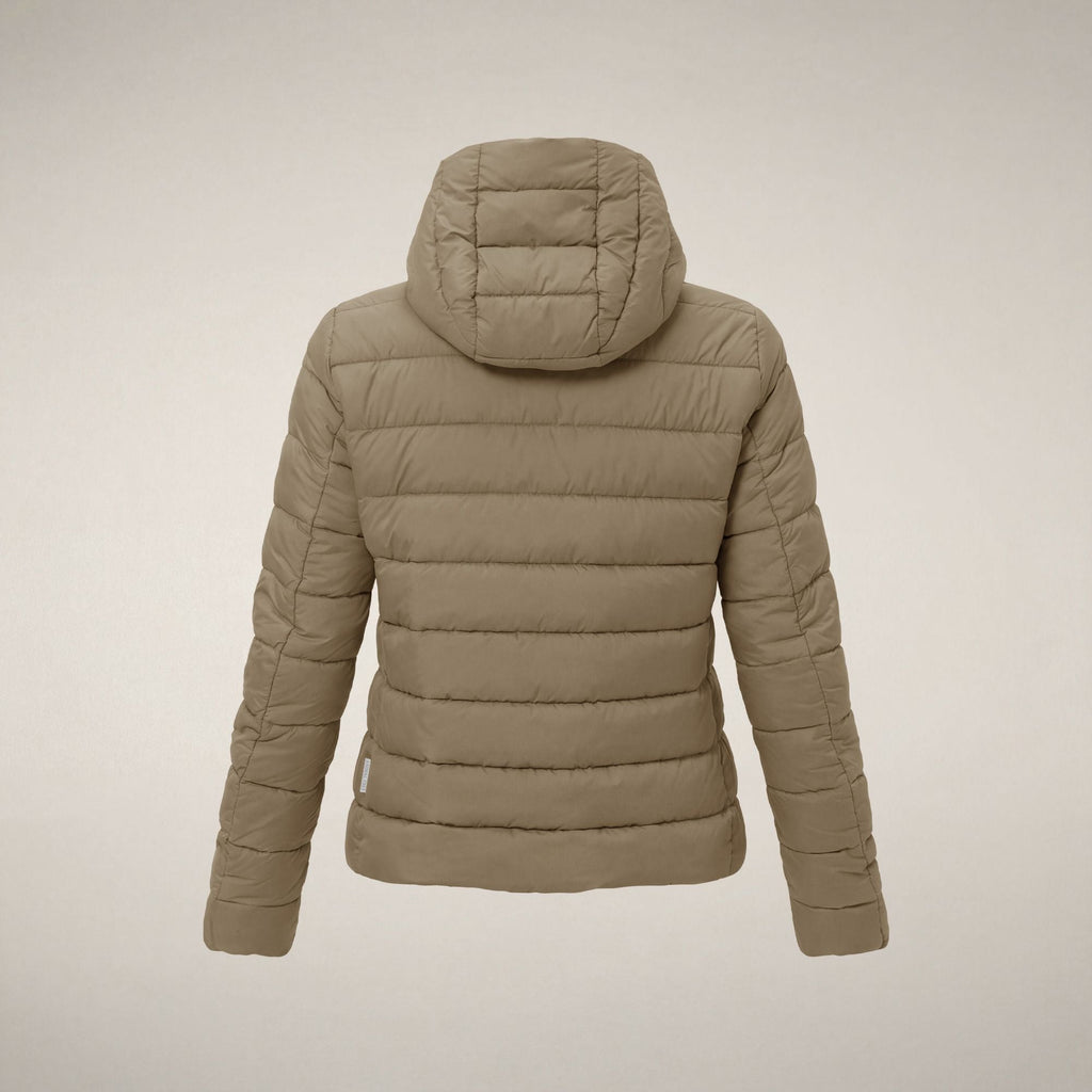 Women's Puffer Jacket Adalyn in Stone Beige
