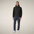 Men's Puffer Jacket Fen in Black