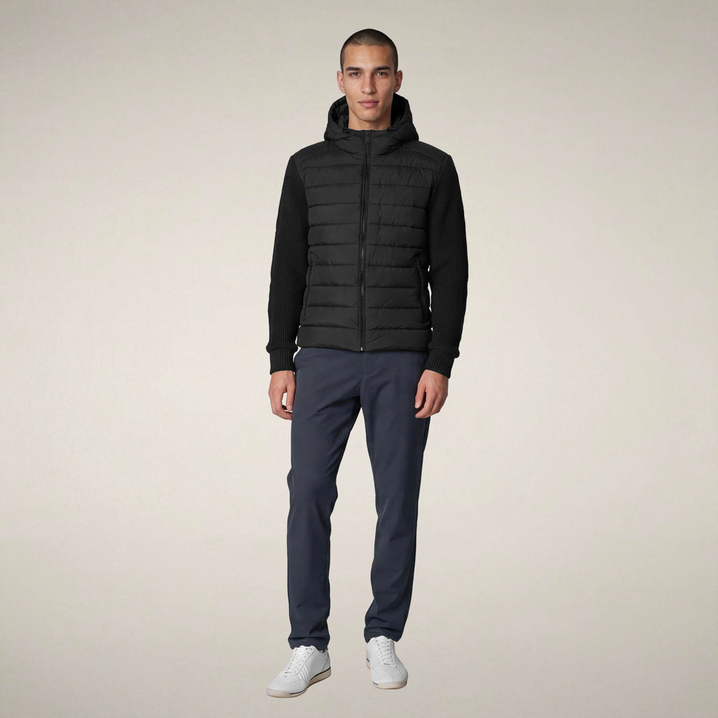 Men's Puffer Jacket Fen in Black