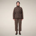 Women's Puffer Jacket Lottie in Autumn Pied De Poule