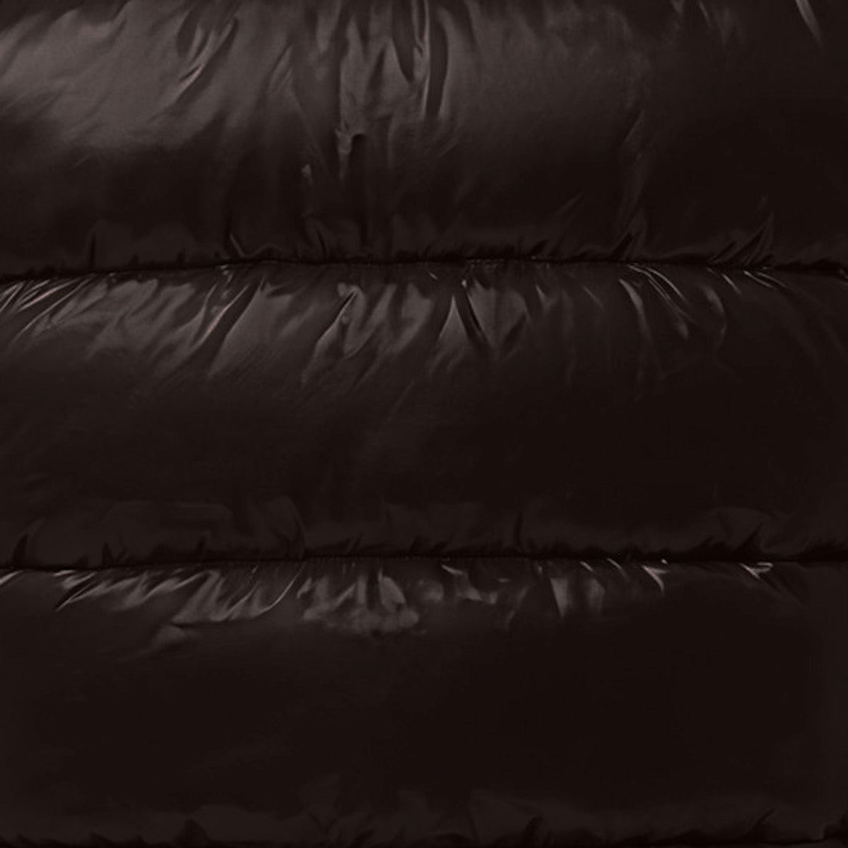 Men's Puffer Jacket Jobim in Brown Black