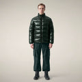 Men's Puffer Jacket Jobim in Nori Green