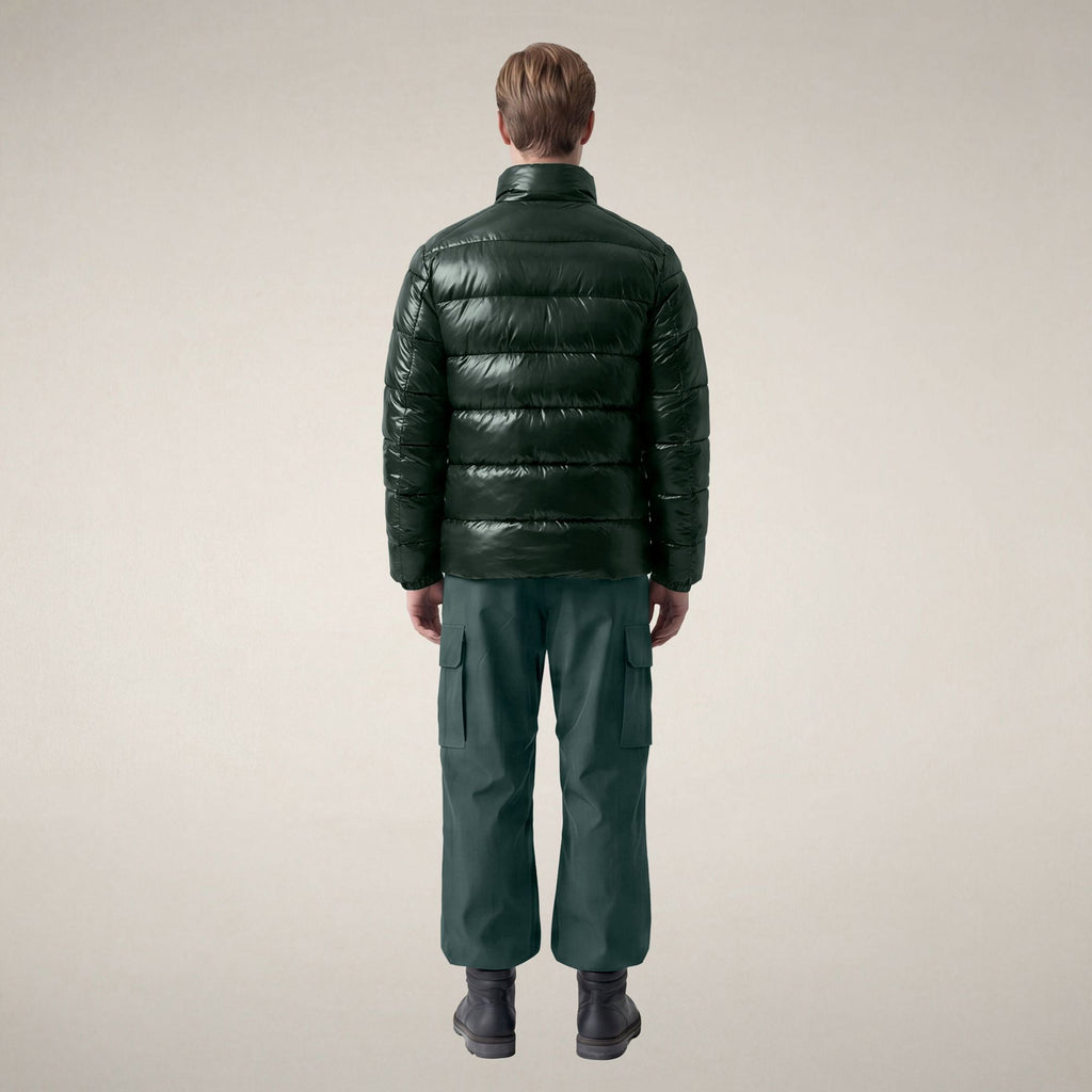 Men's Puffer Jacket Jobim in Nori Green