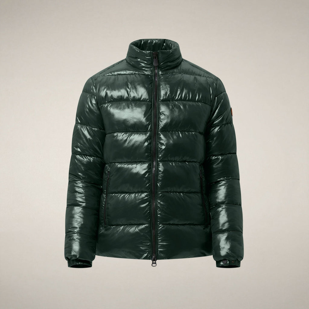 Men's Puffer Jacket Jobim in Nori Green