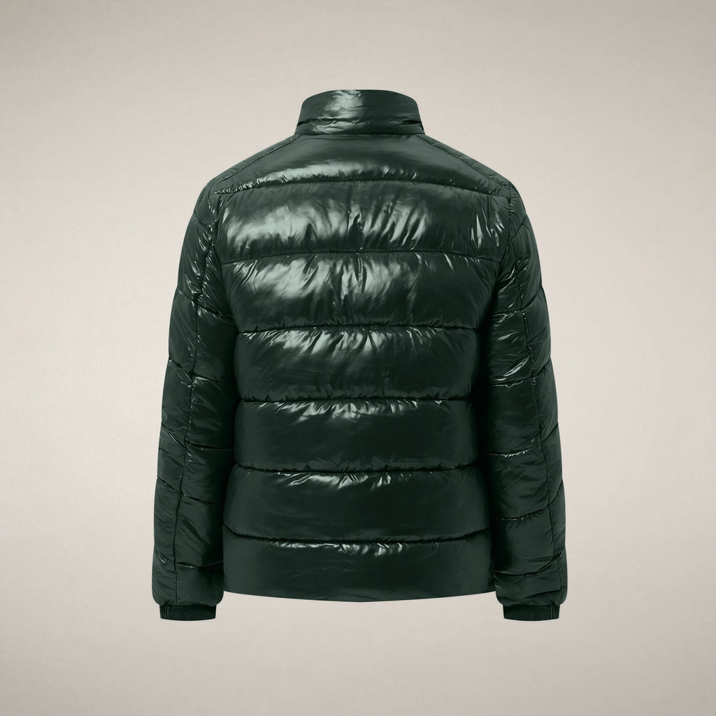 Men's Puffer Jacket Jobim in Nori Green