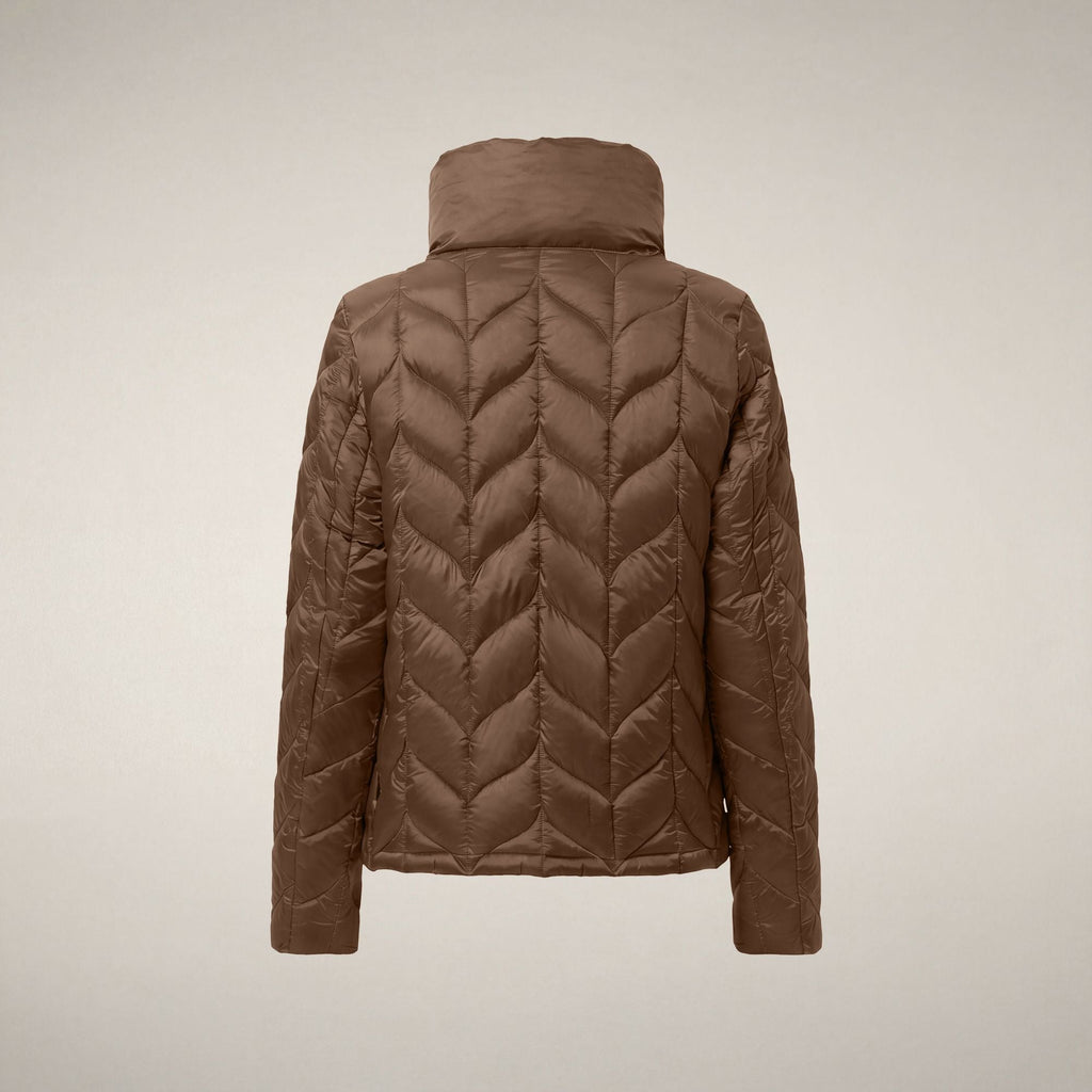 Women's Puffer Jacket Lorette in Noisette Brown