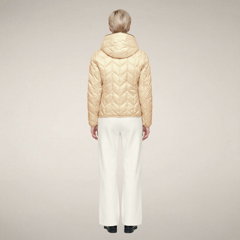 Women's Puffer Jacket Bonbon in Shore Beige