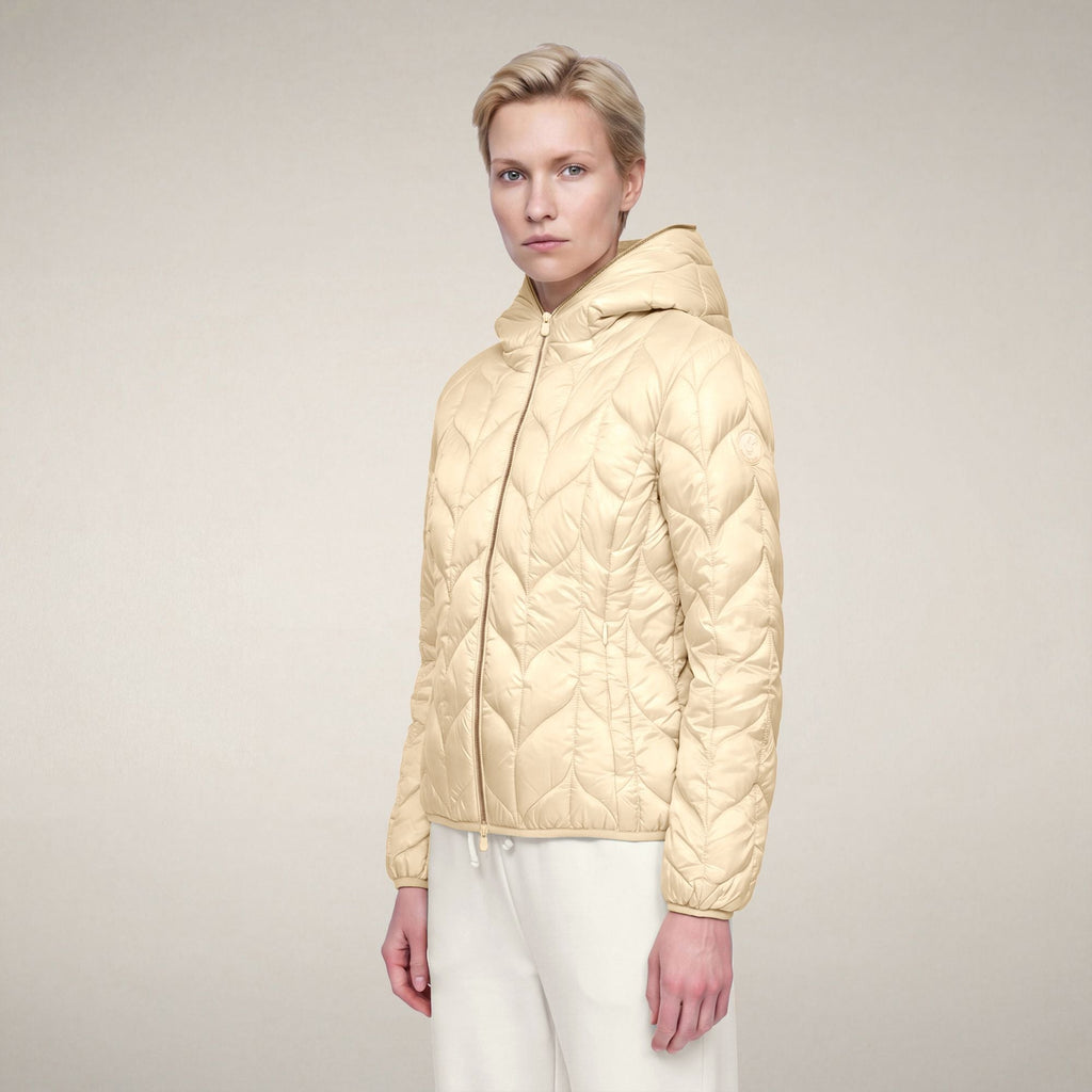 Women's Puffer Jacket Bonbon in Shore Beige