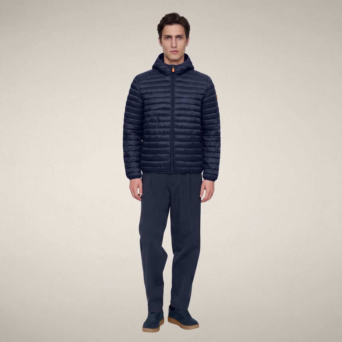 Men's Puffer Jacket Prosper in Navy Blue