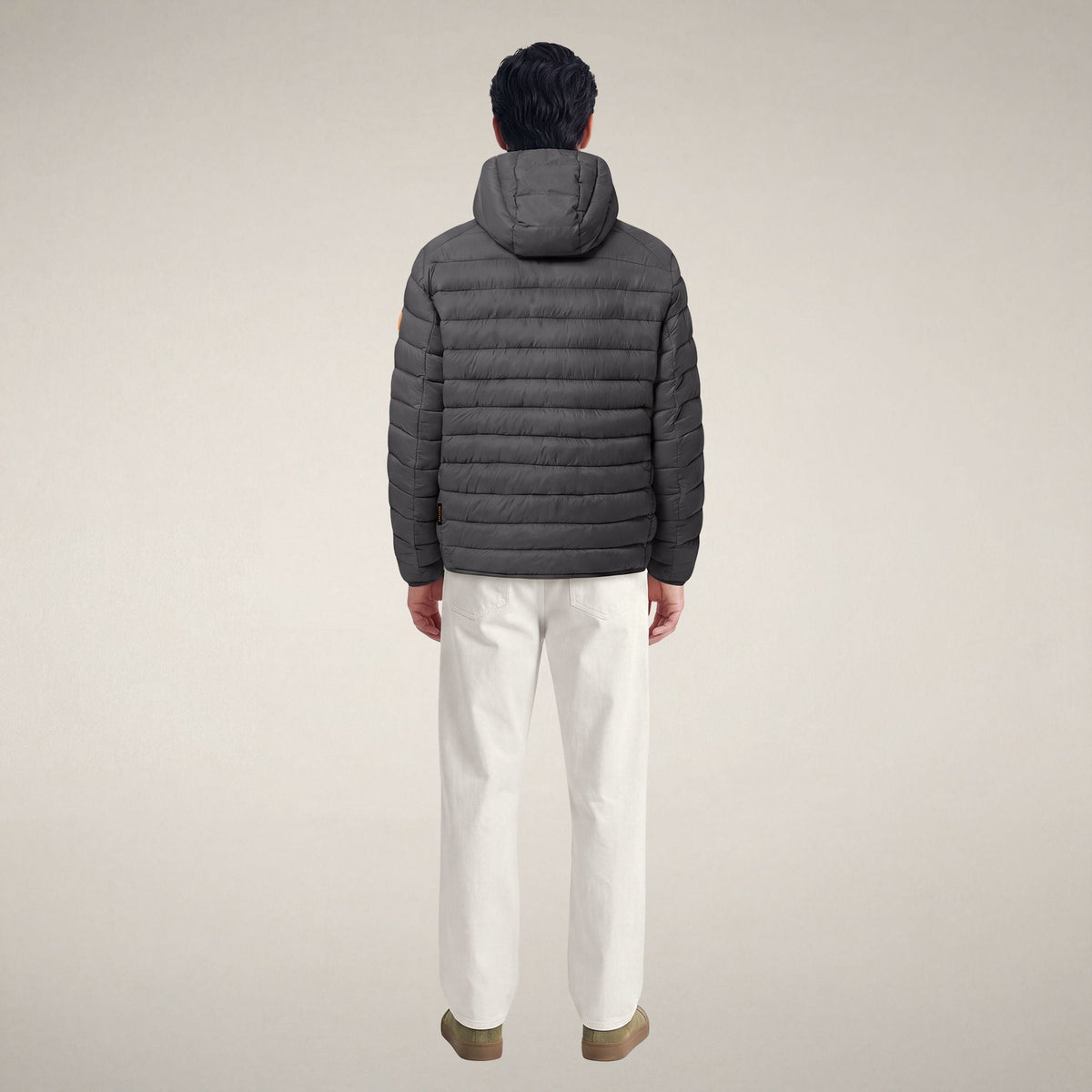 Men's Puffer Jacket Jeanluc in Gunmetal Grey