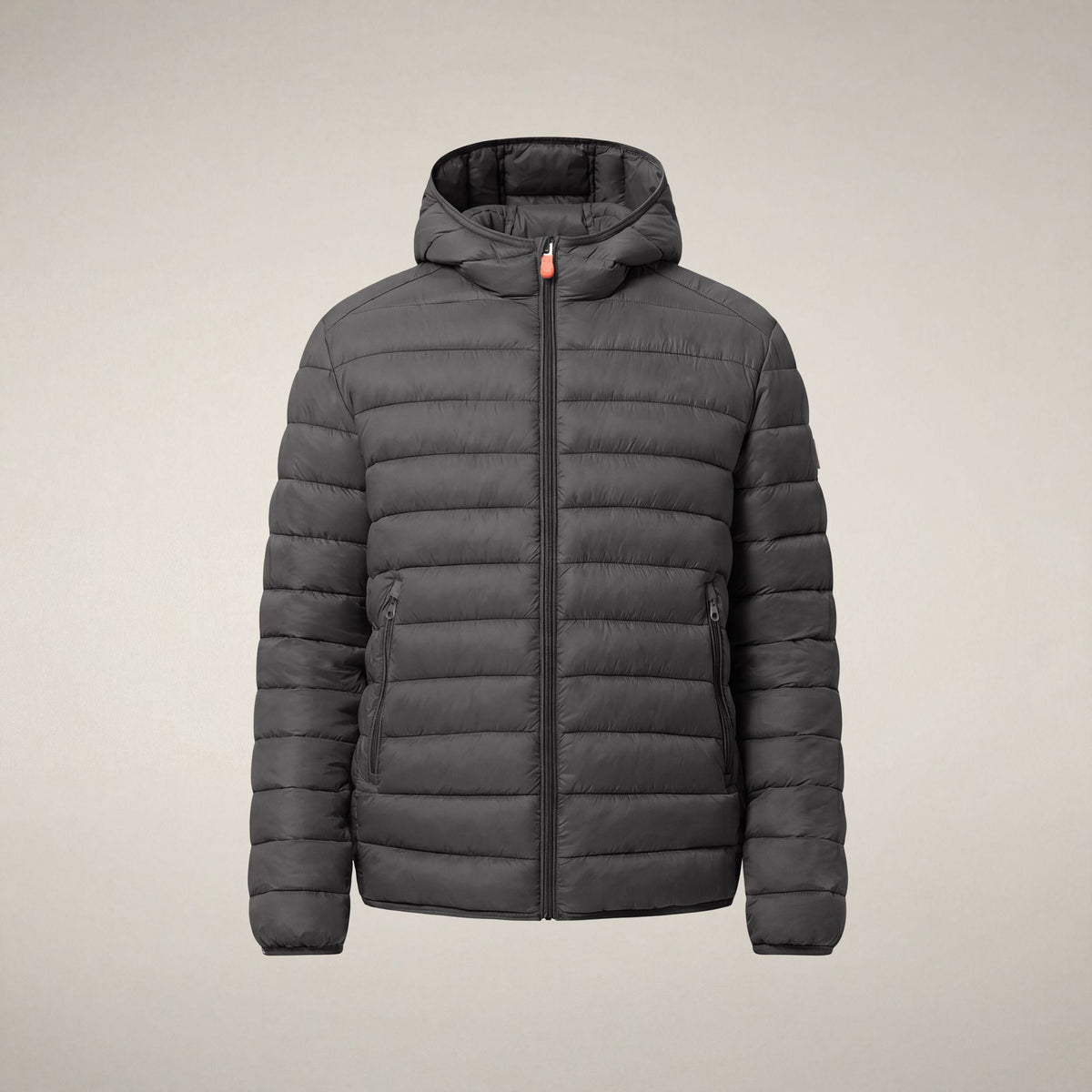 Men's Puffer Jacket Jeanluc in Gunmetal Grey