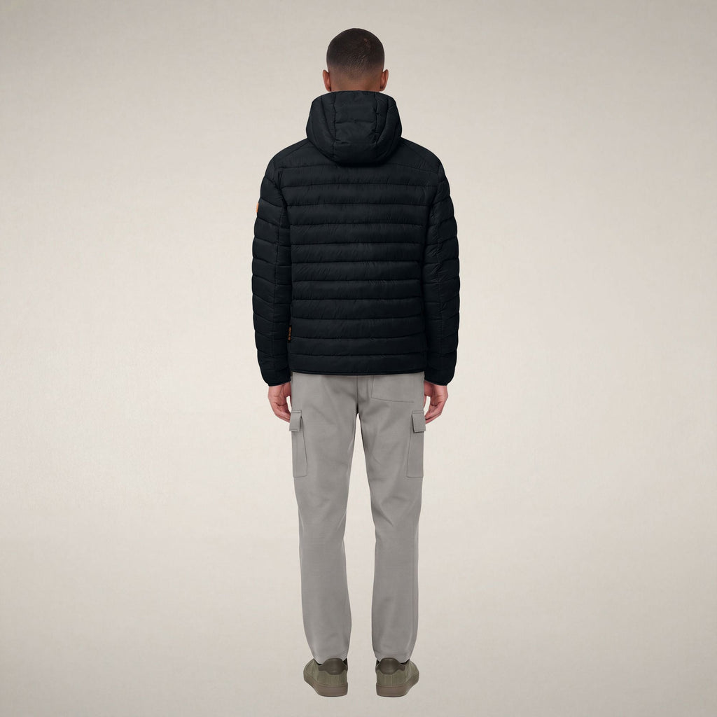 Men's Puffer Jacket Jeanluc in Green Black