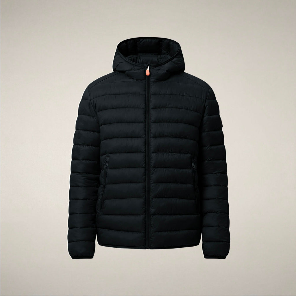 Men's Puffer Jacket Jeanluc in Green Black