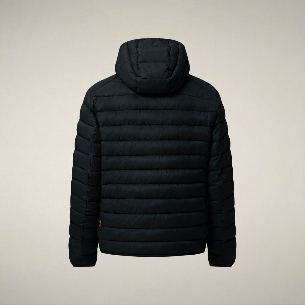 Men's Puffer Jacket Jeanluc in Green Black