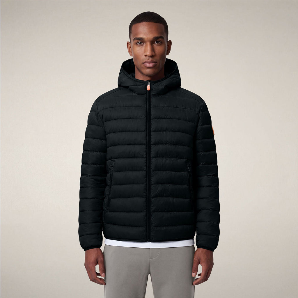 Men's Puffer Jacket Jeanluc in Green Black