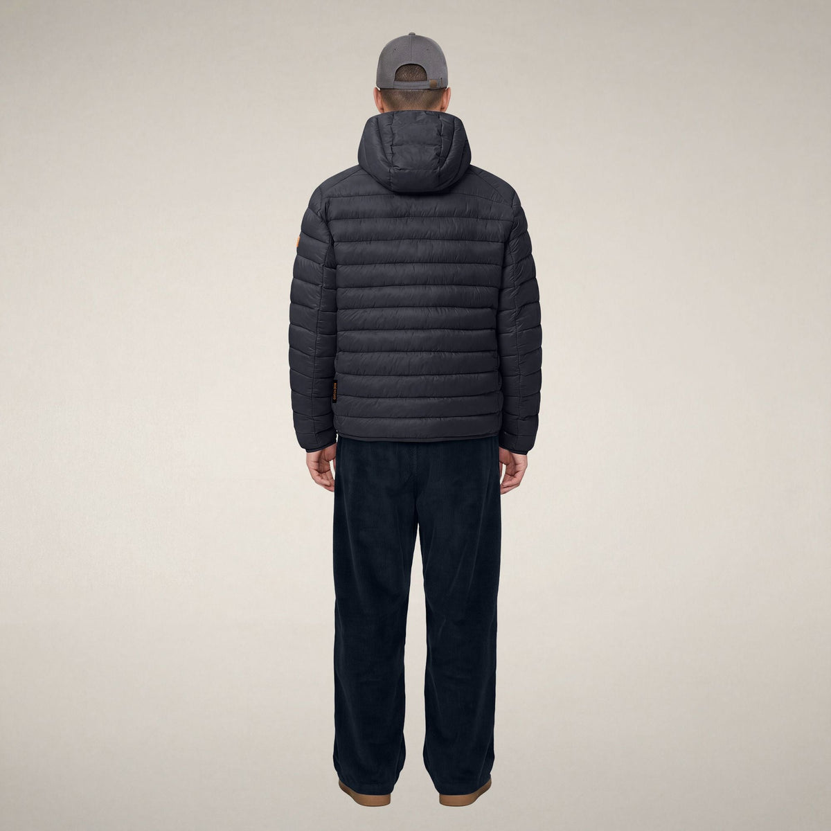 Men's Puffer Jacket Jeanluc in Blue Black