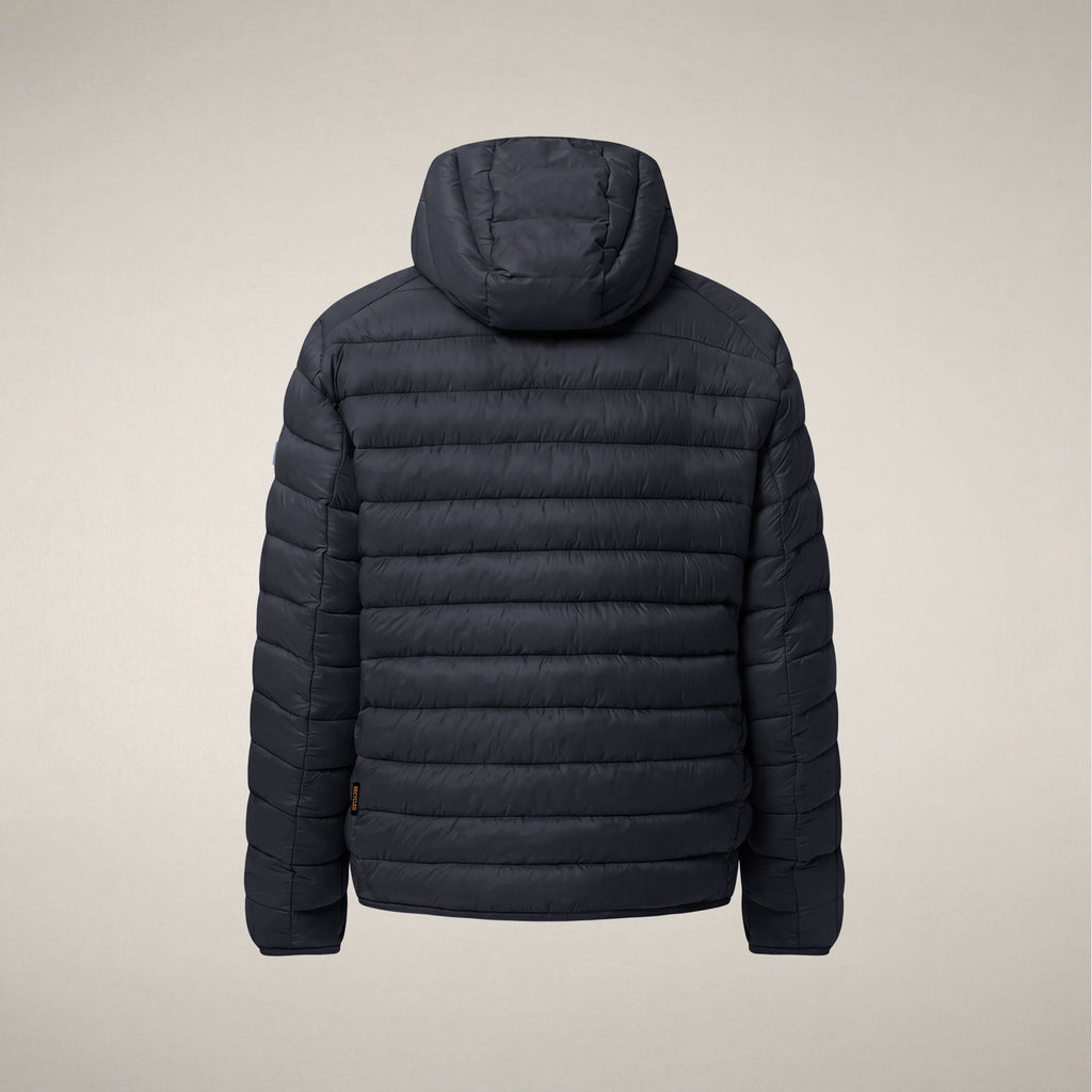 Men's Puffer Jacket Jeanluc in Blue Black