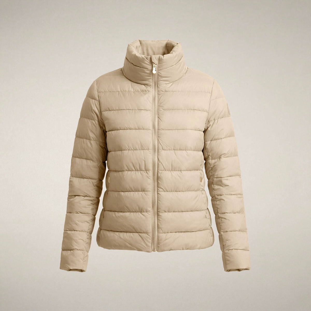 Women's Puffer Jacket Susy in Stone Beige