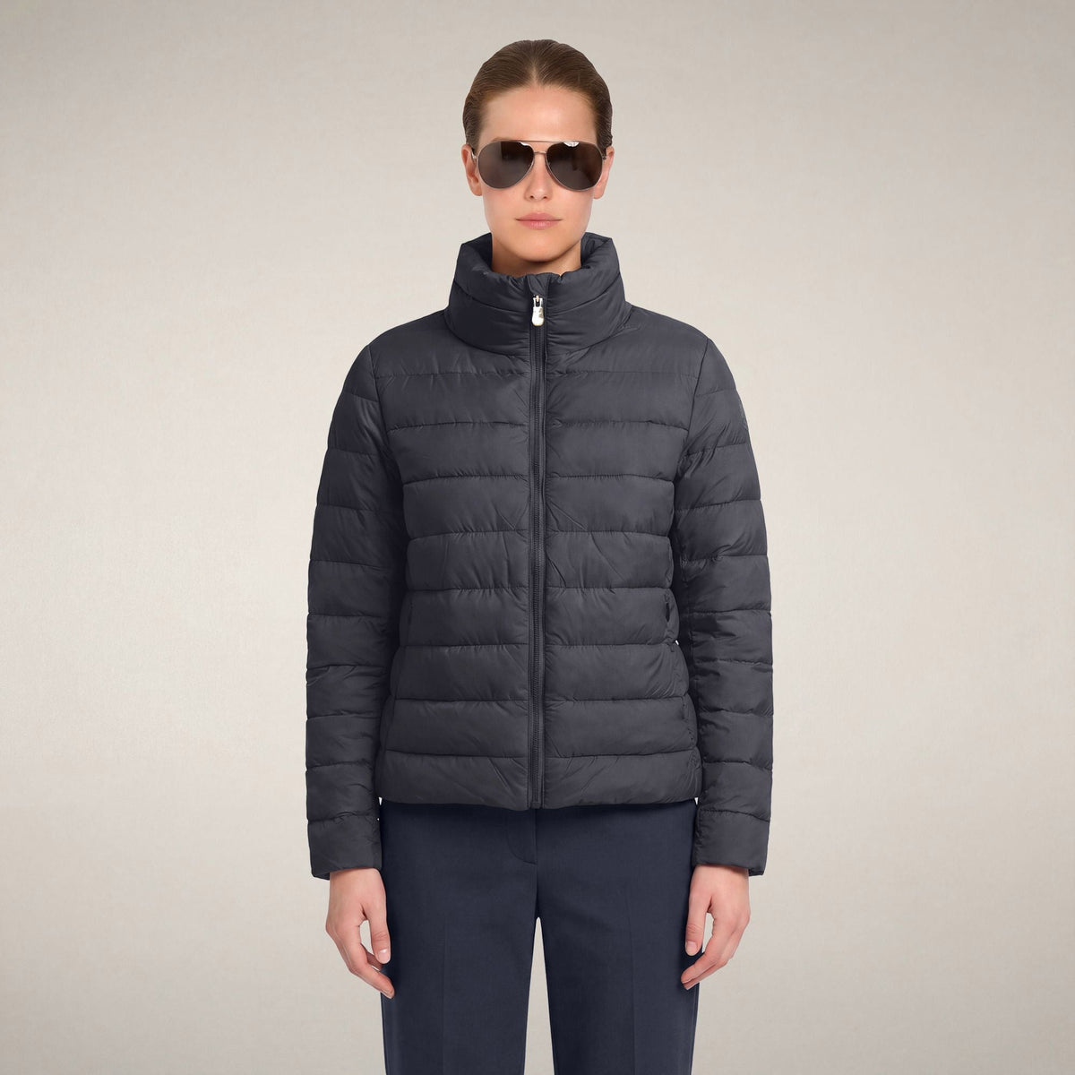 Women's Puffer Jacket Susy in Blue Black
