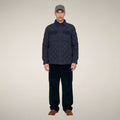 Men's Puffer Jacket Firmin in Blue Black