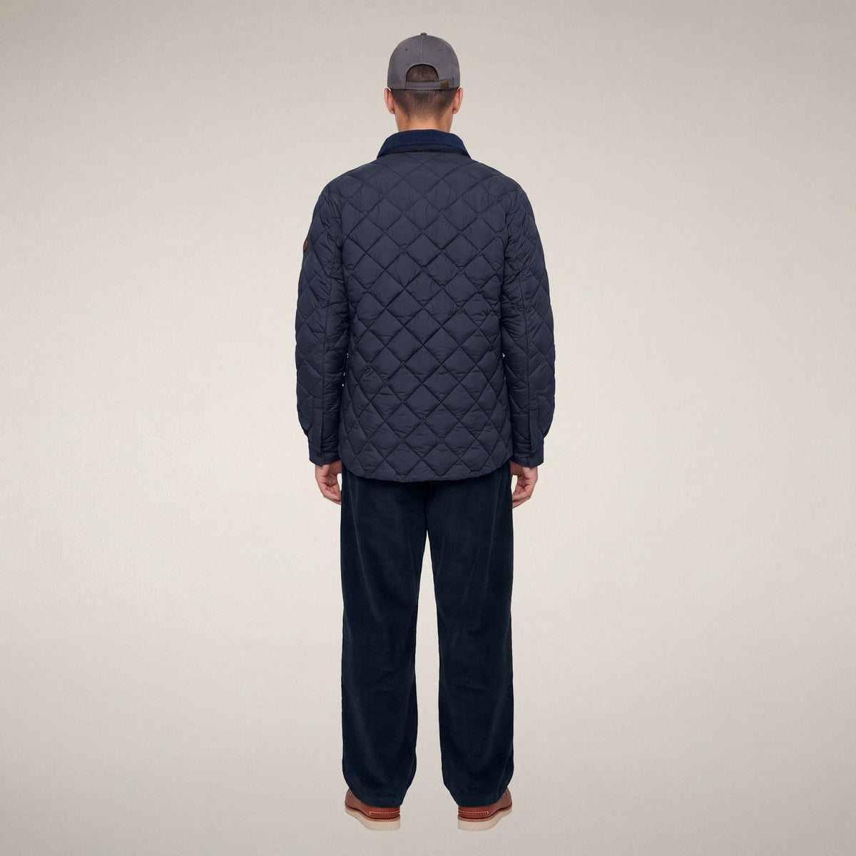 Men's Puffer Jacket Firmin in Blue Black