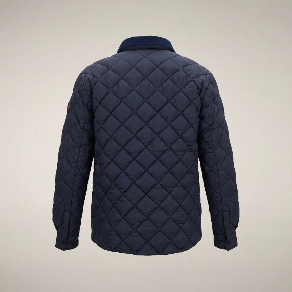 Men's Puffer Jacket Firmin in Blue Black