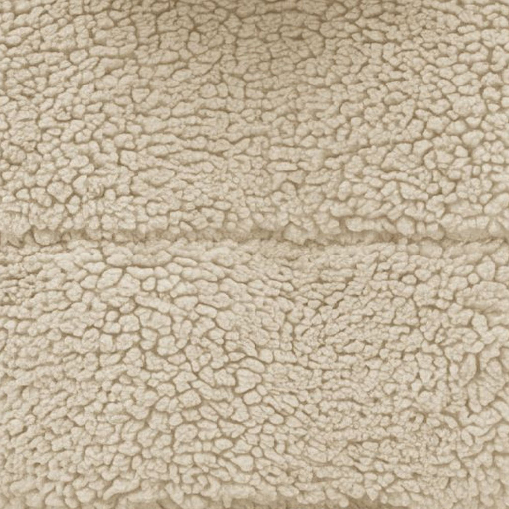 Women's Faux Fur Puffer Jacket Lenora in Shore Beige