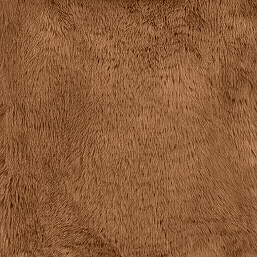 Women's Reversible Faux Fur Jacket Laila in Noisette Brown