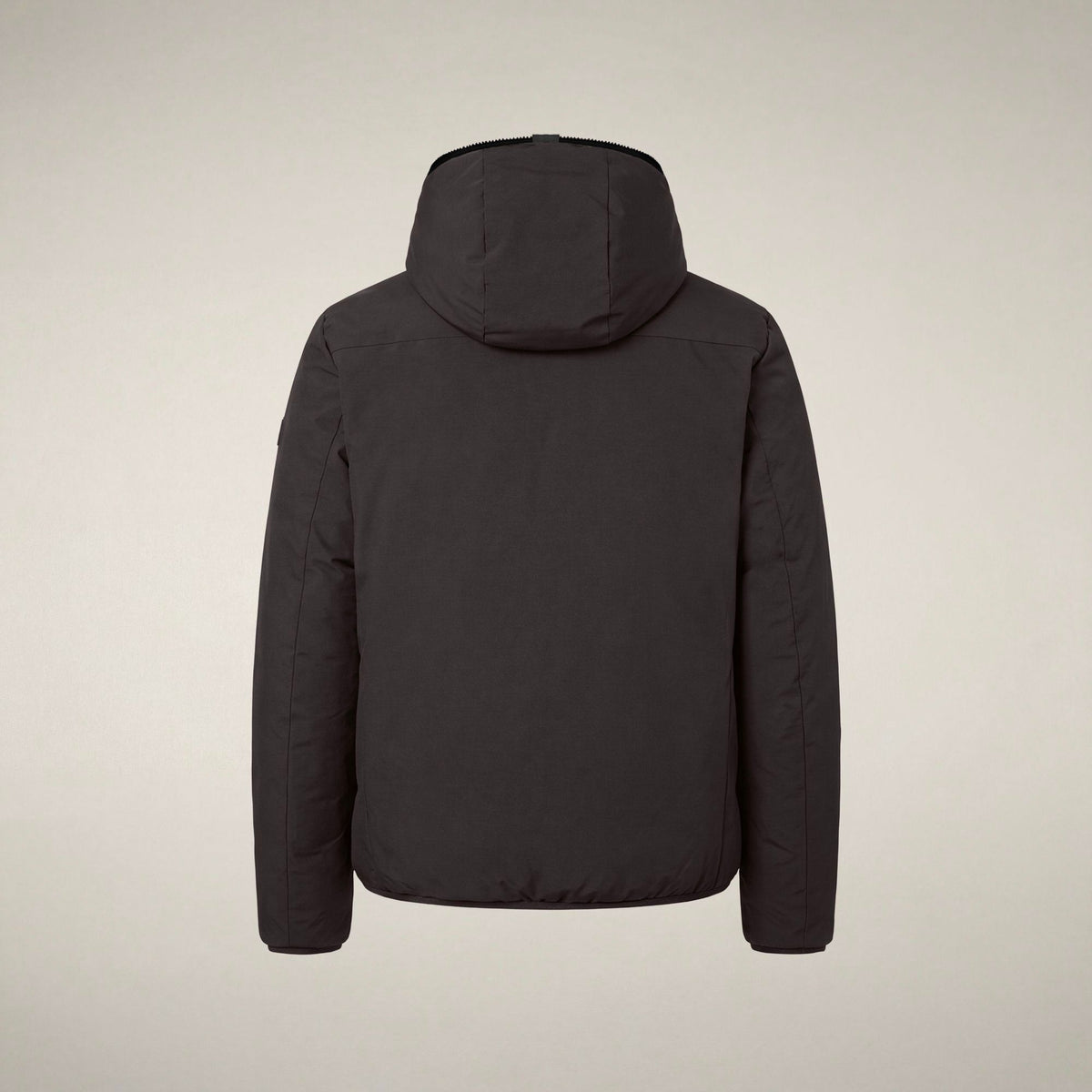 Men's Reversible Puffer Jacket Ezra in Brown Black