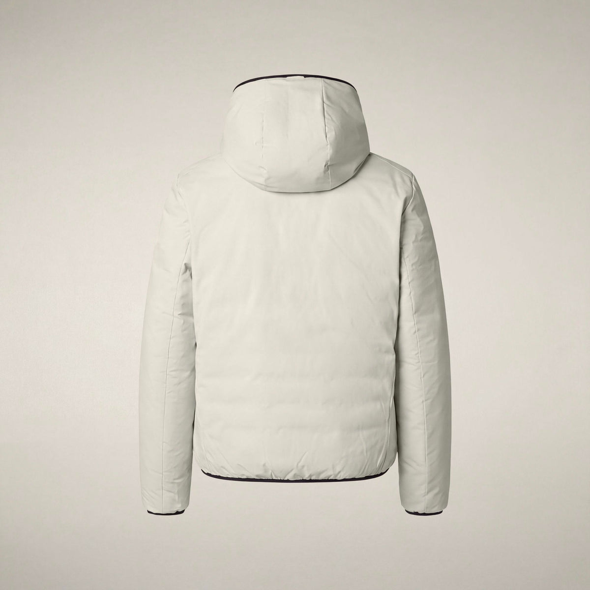 Men's Reversible Puffer Jacket Ezra in Rainy Beige