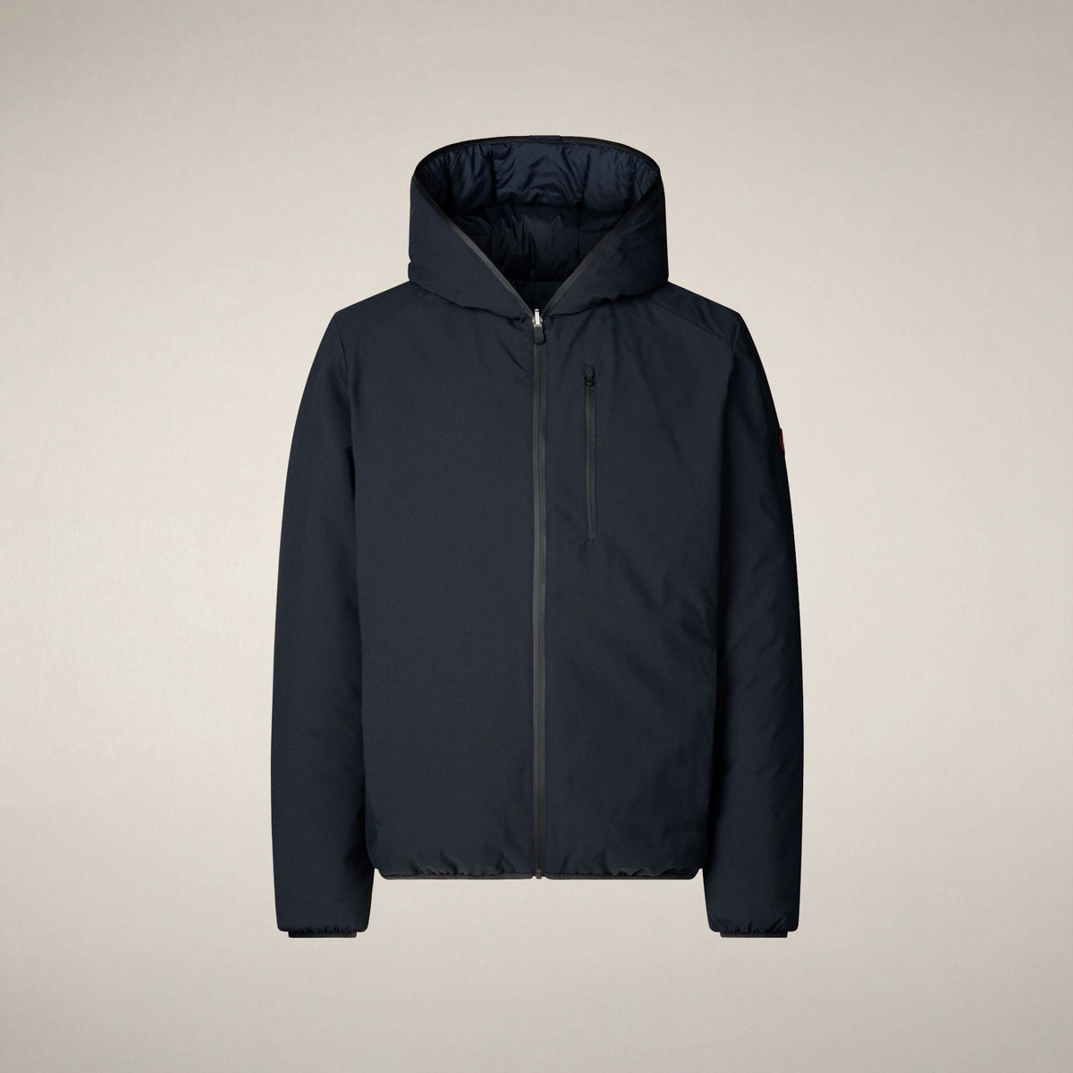 Men's Reversible Puffer Jacket Ezra in Blue Black