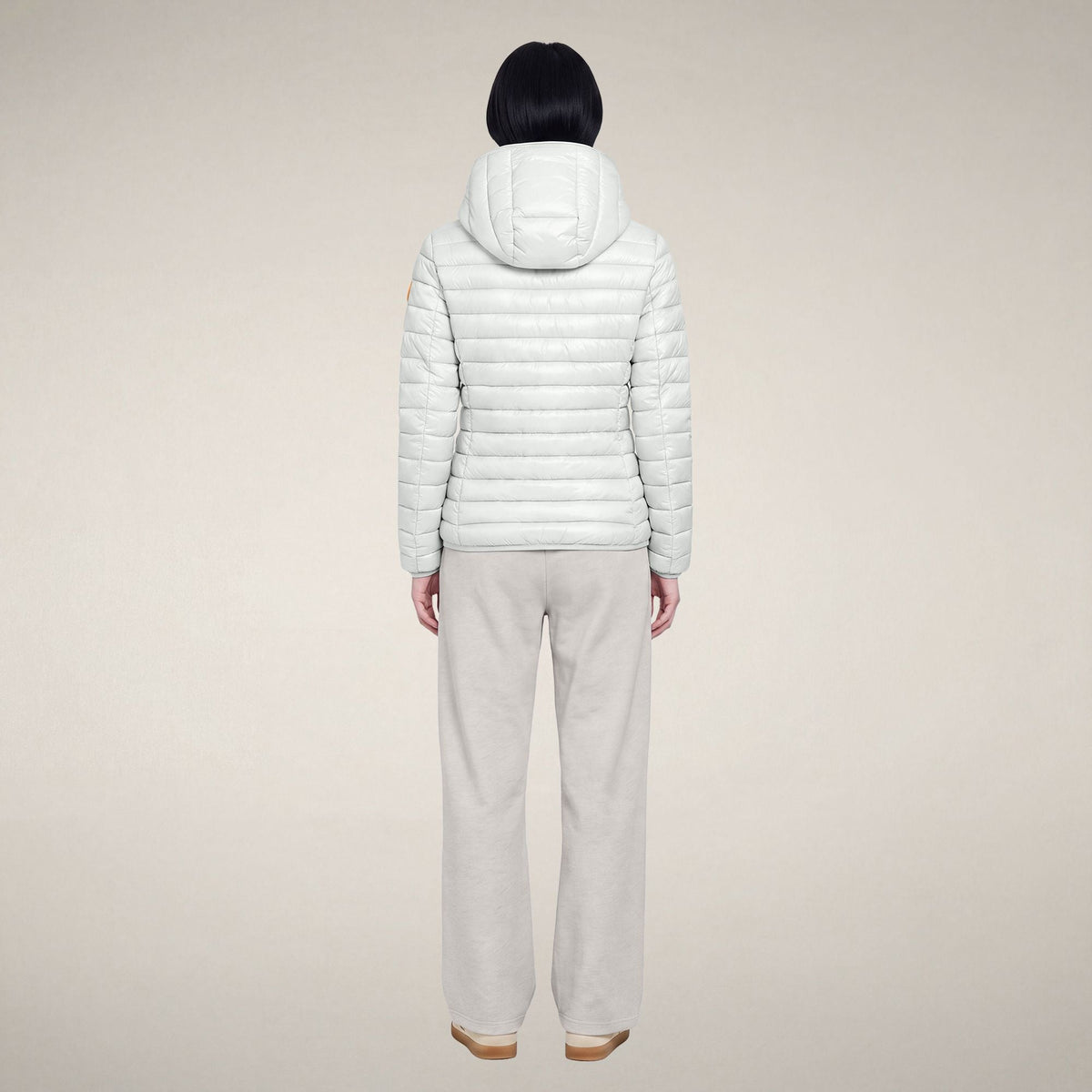Women's Puffer Jacket Daisy in Off White