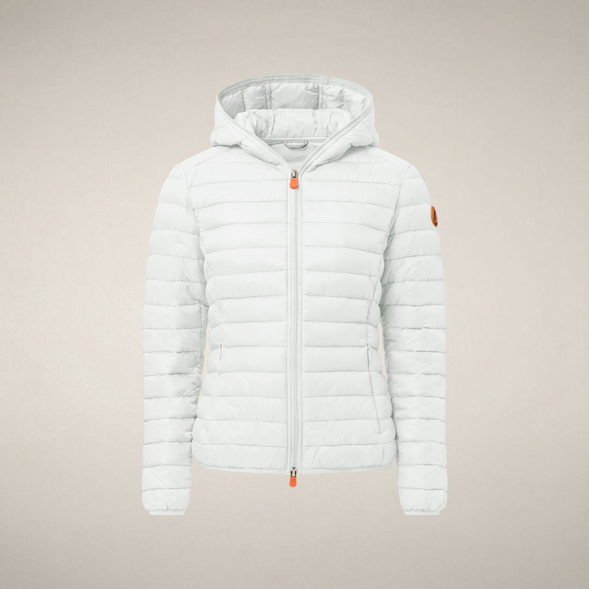 Women's Puffer Jacket Daisy in Off White