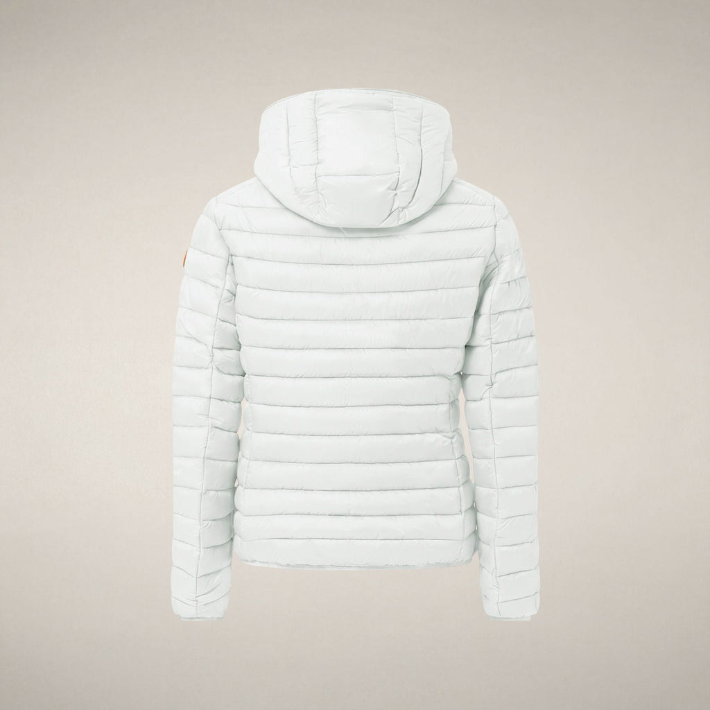 Women's Puffer Jacket Daisy in Off White