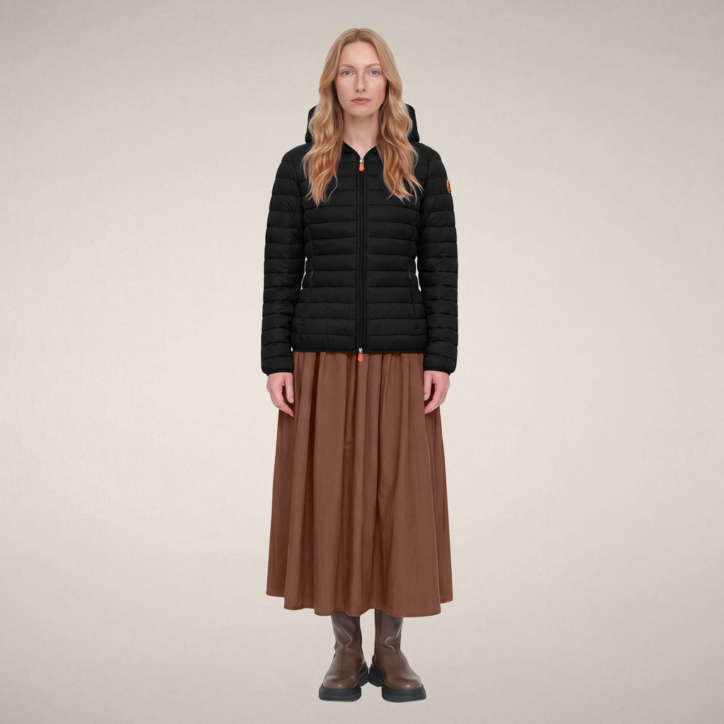 Women's Puffer Jacket Daisy in Black