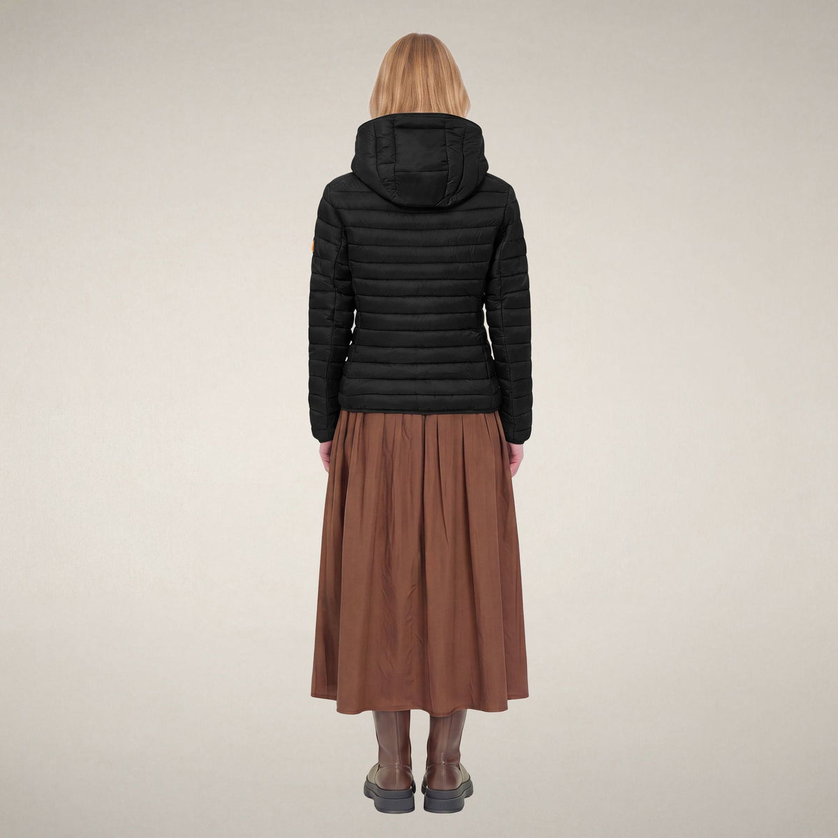 Women's Puffer Jacket Daisy in Black