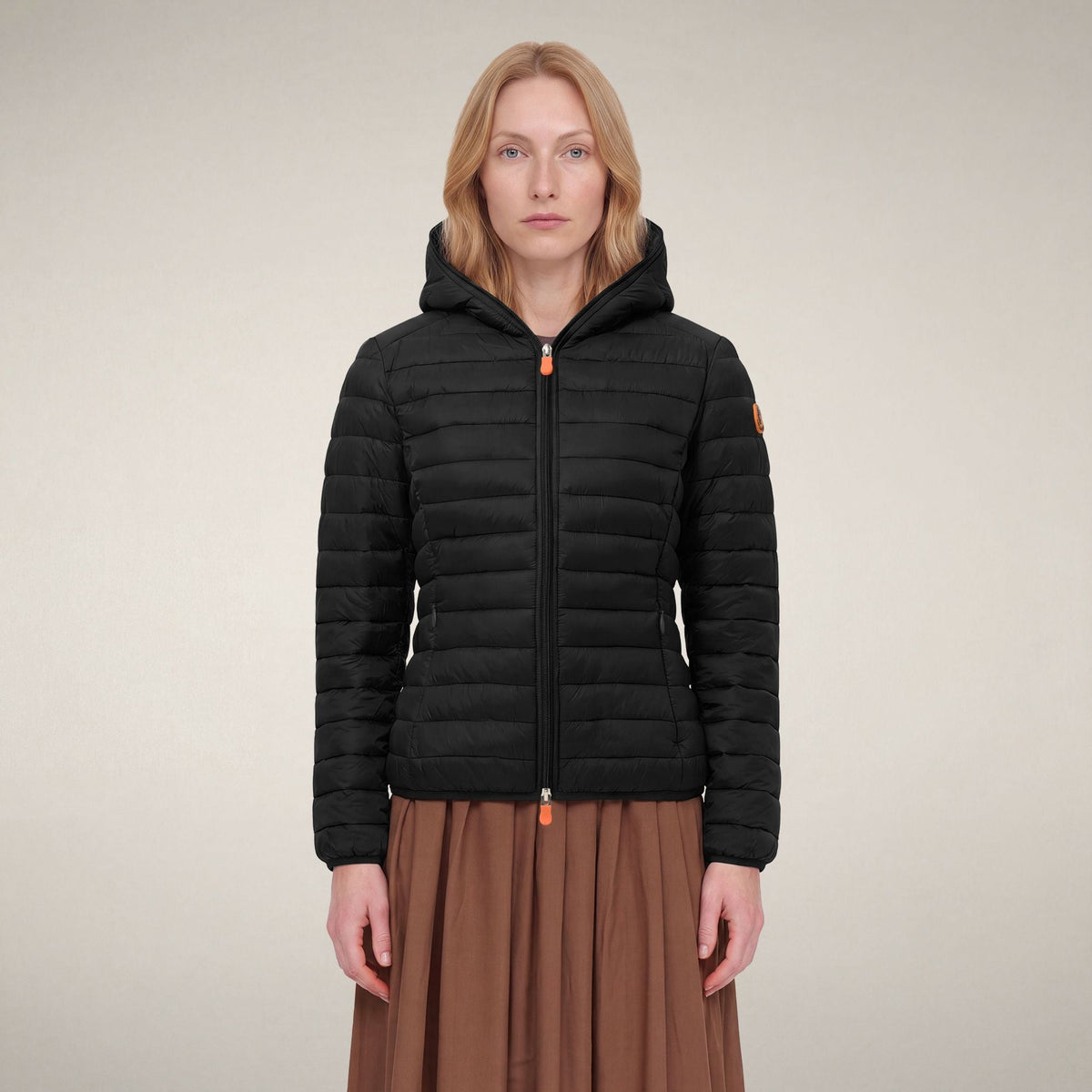 Women's Puffer Jacket Daisy in Black